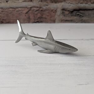 Vintage Blackinton Pewter Shark Figurine Collectible